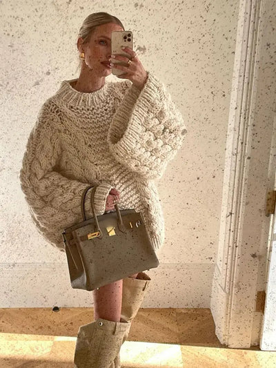 Noah | Oversized Knit Sweater for Everyday Comfort