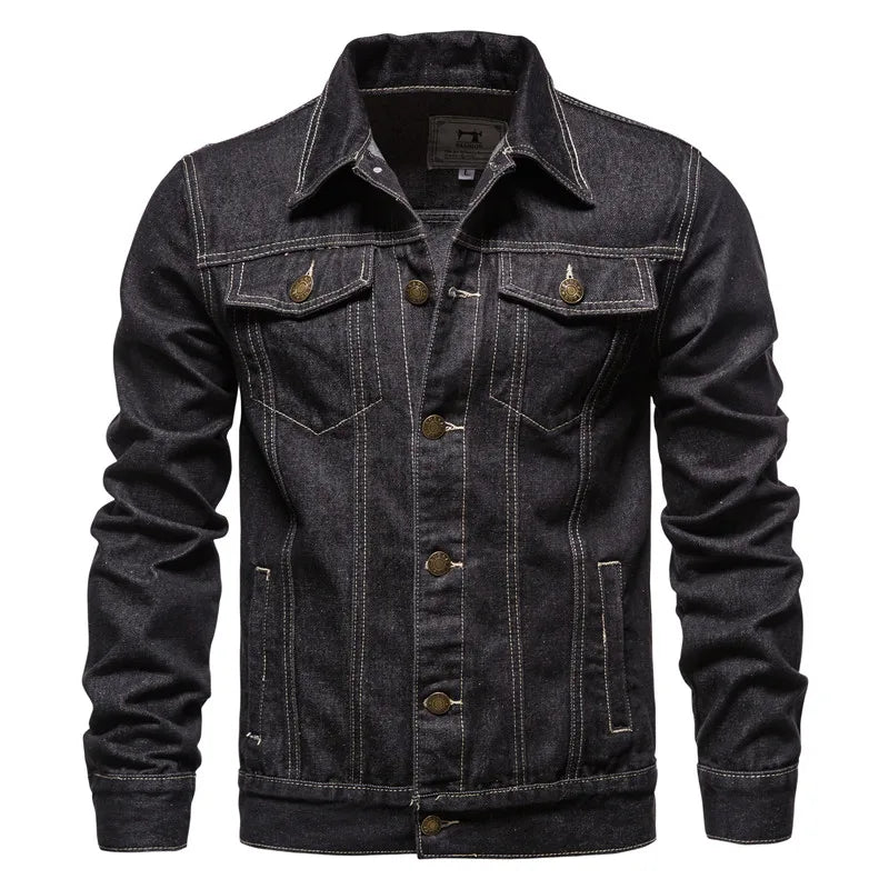 Liam | Timeless Men’s Denim Jacket in Modern Style