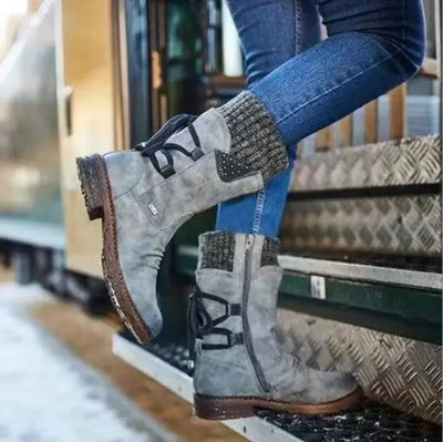 Amira | Warm Women’s Winter Boots with Treaded Sole