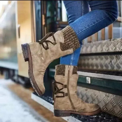 Amira | Warm Women’s Winter Boots with Treaded Sole