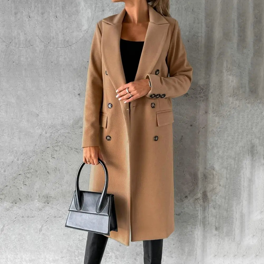 Christiane | Long Coat with Elegant Look