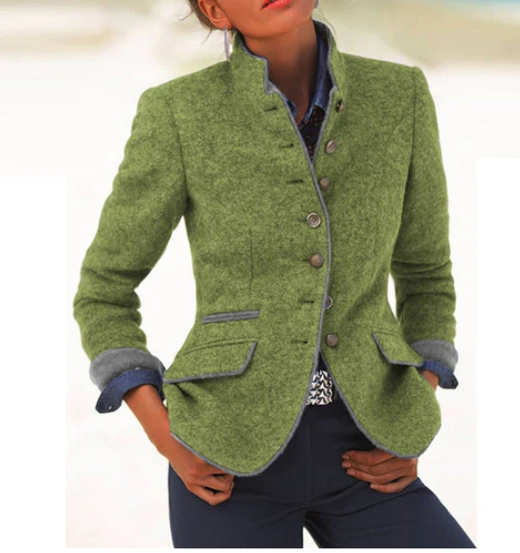 Clara | Women’s Elegant Cardigan with Modern Collar