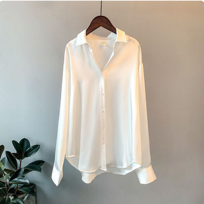 Elara | Satin Shirt for Women in Elegant Style