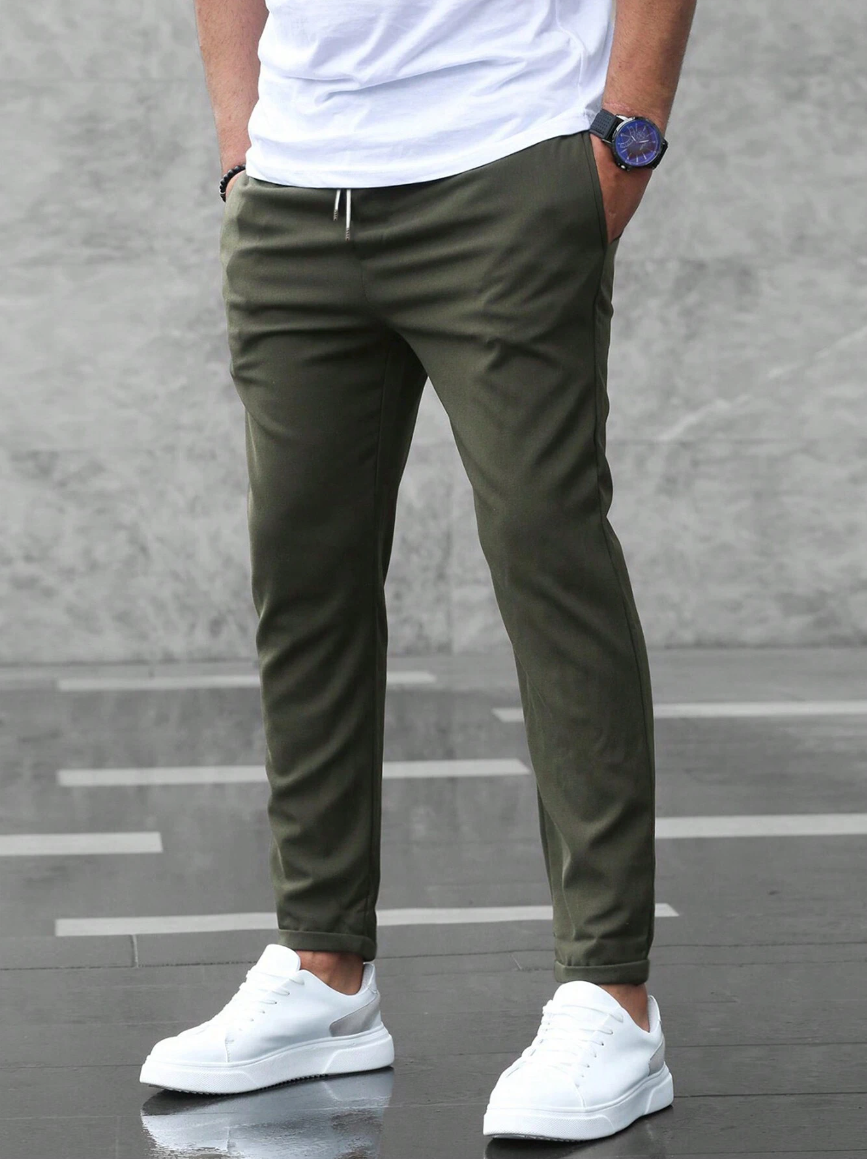 Benedict | Elegant Fabric Trousers with Modern Fit