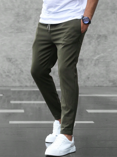 Benedict | Elegant Fabric Trousers with Modern Fit