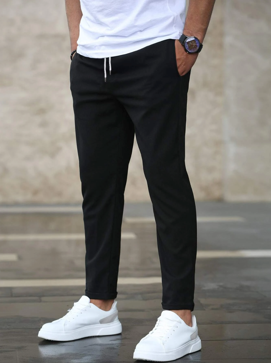 Benedict | Elegant Fabric Trousers with Modern Fit
