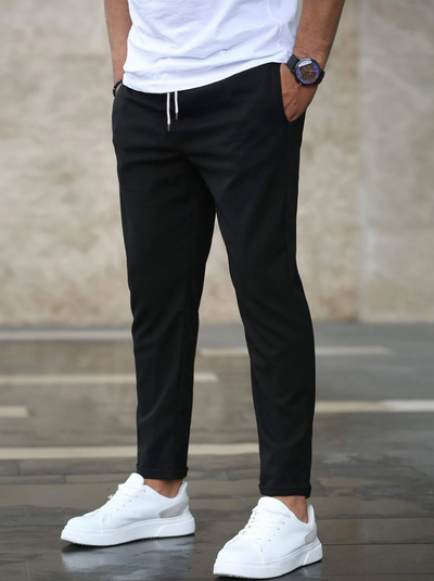 Benedict | Elegant Fabric Trousers with Modern Fit