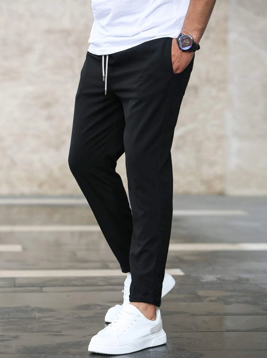Benedict | Elegant Fabric Trousers with Modern Fit