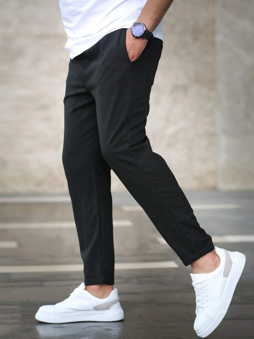 Benedict | Elegant Fabric Trousers with Modern Fit