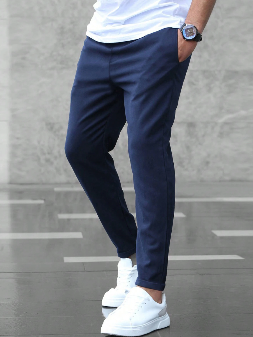 Benedict | Elegant Fabric Trousers with Modern Fit