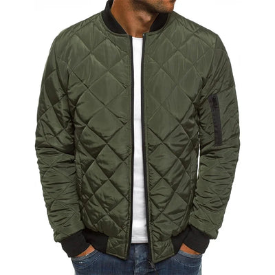 Avery | Quilted Cotton Jacket with Stitch Pattern Design