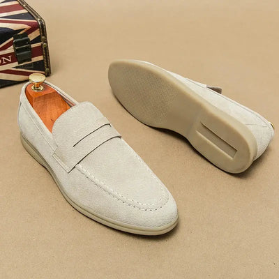 Liam | Casual Men’s Loafers with Lace-Up Design