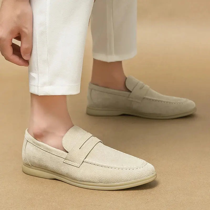 Liam | Casual Men’s Loafers with Lace-Up Design