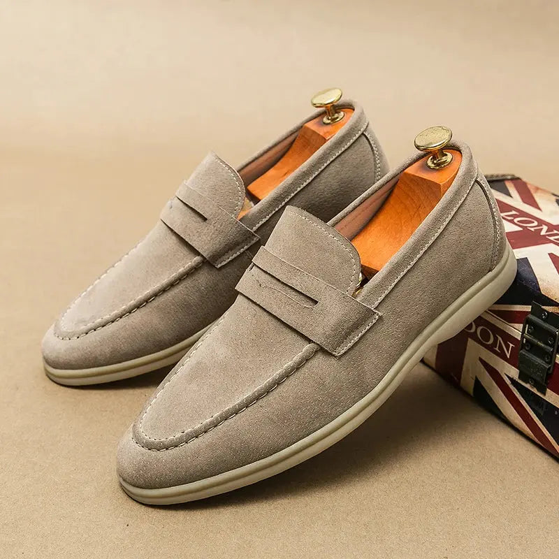 Liam | Casual Men’s Loafers with Lace-Up Design