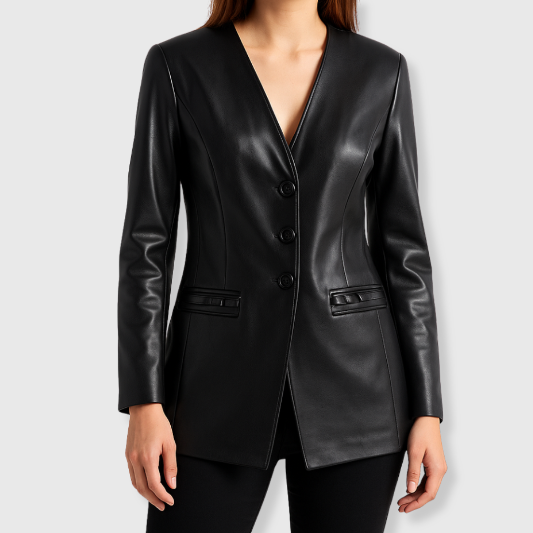 Isolde | Iconic Leather Jacket in Modern Design