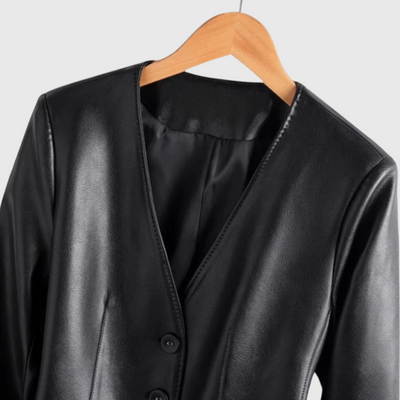 Isolde | Iconic Leather Jacket in Modern Design