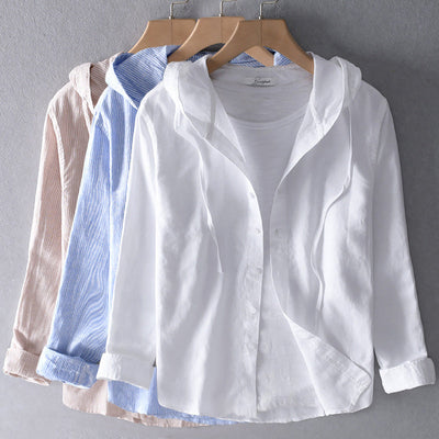 JULIAN | Breezy Linen Shirt for Effortless Summer Style