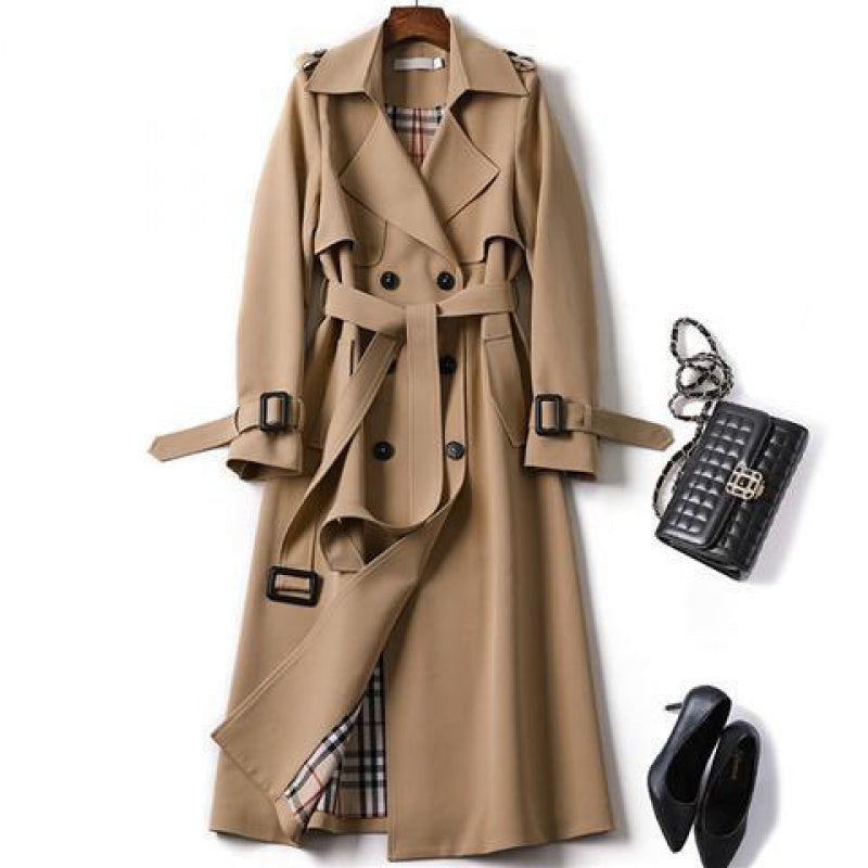 ISLA | Classic Belted Trench Coat for Women
