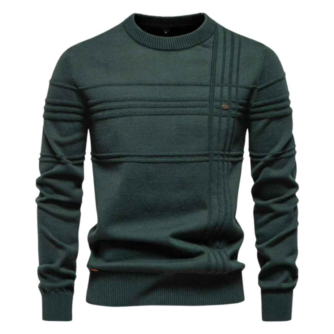 Noah | Modern Checkered Sweater for Men