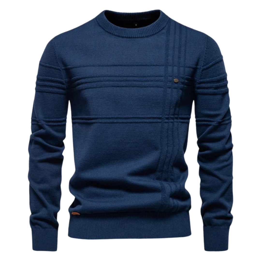 Noah | Modern Checkered Sweater for Men