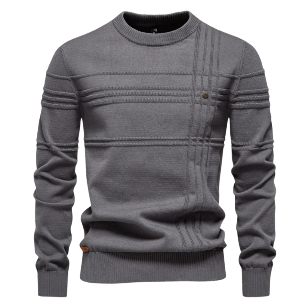 Noah | Modern Checkered Sweater for Men