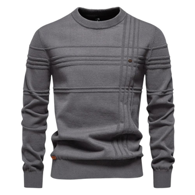 Noah | Modern Checkered Sweater for Men
