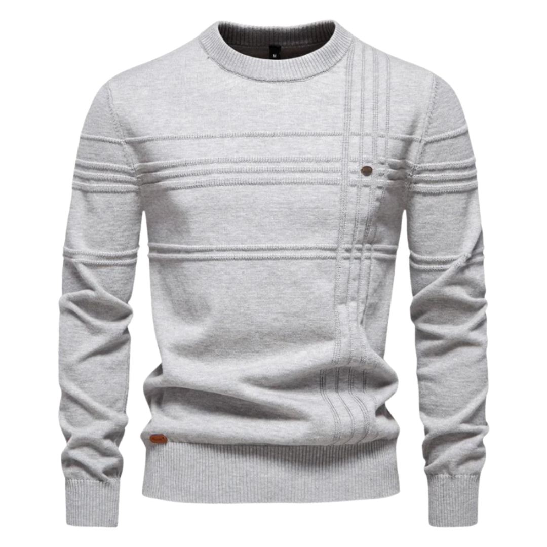 Noah | Modern Checkered Sweater for Men
