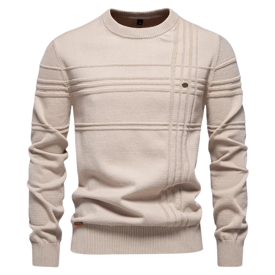 Noah | Modern Checkered Sweater for Men