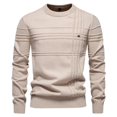 Noah | Modern Checkered Sweater for Men