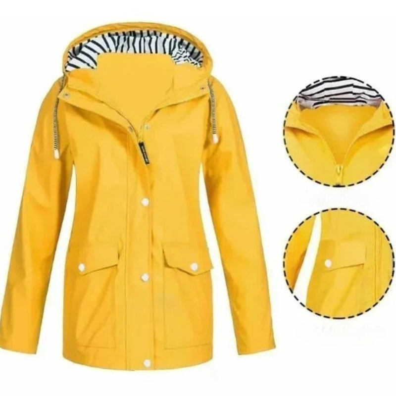 VIVIENNE | Elegant Long Sleeve Waterproof Hoodie