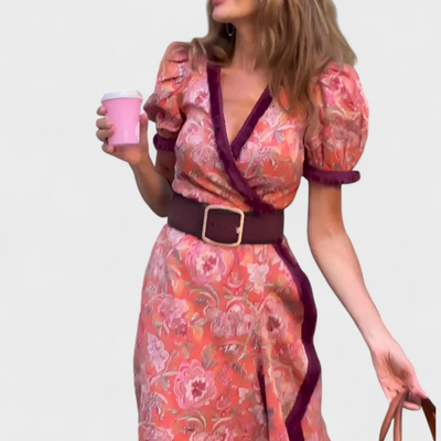 ELARA | Elegant Floral Dress for Women