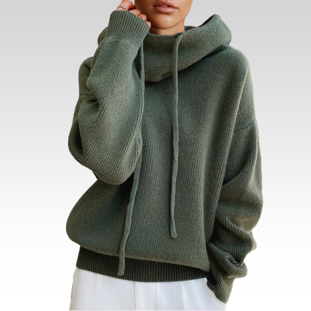 ELISE | Warm Turtleneck Sweater in Pure Wool