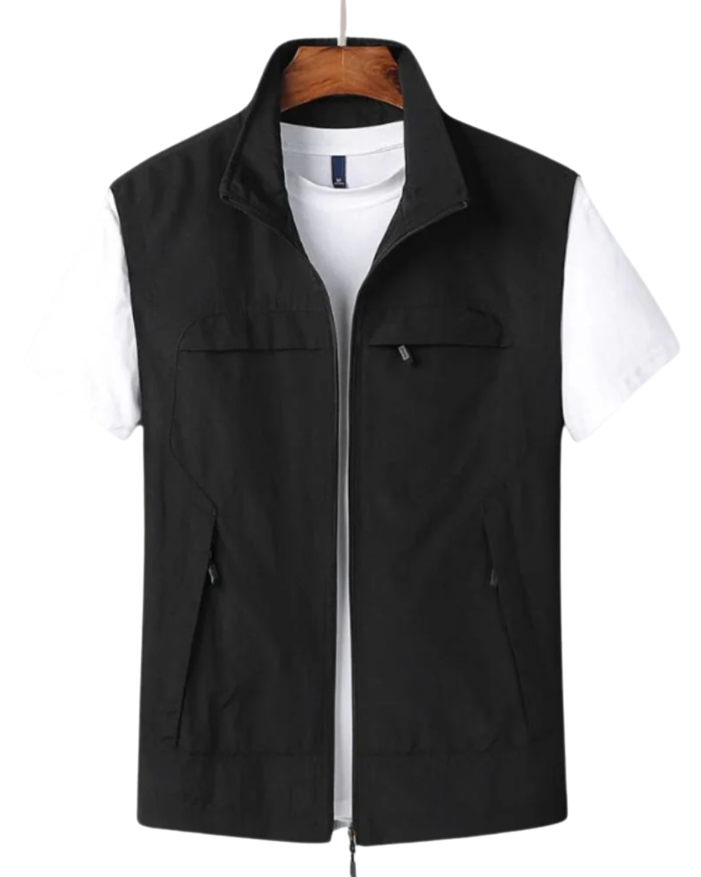 Darian | Utility Zip Gilet in Modern Style