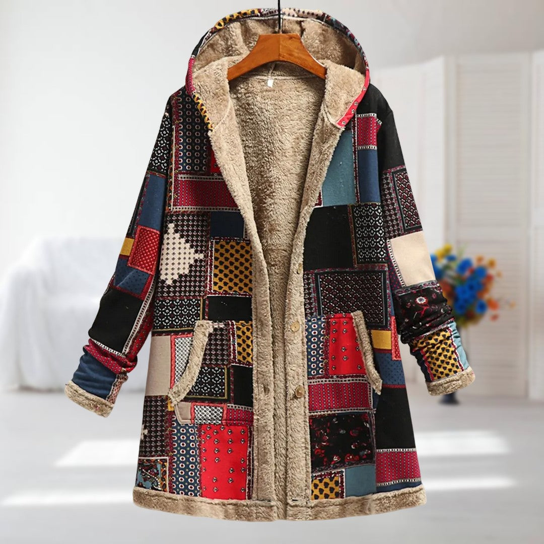 Elowen | Warm Parka Cardigan with Soft Lining