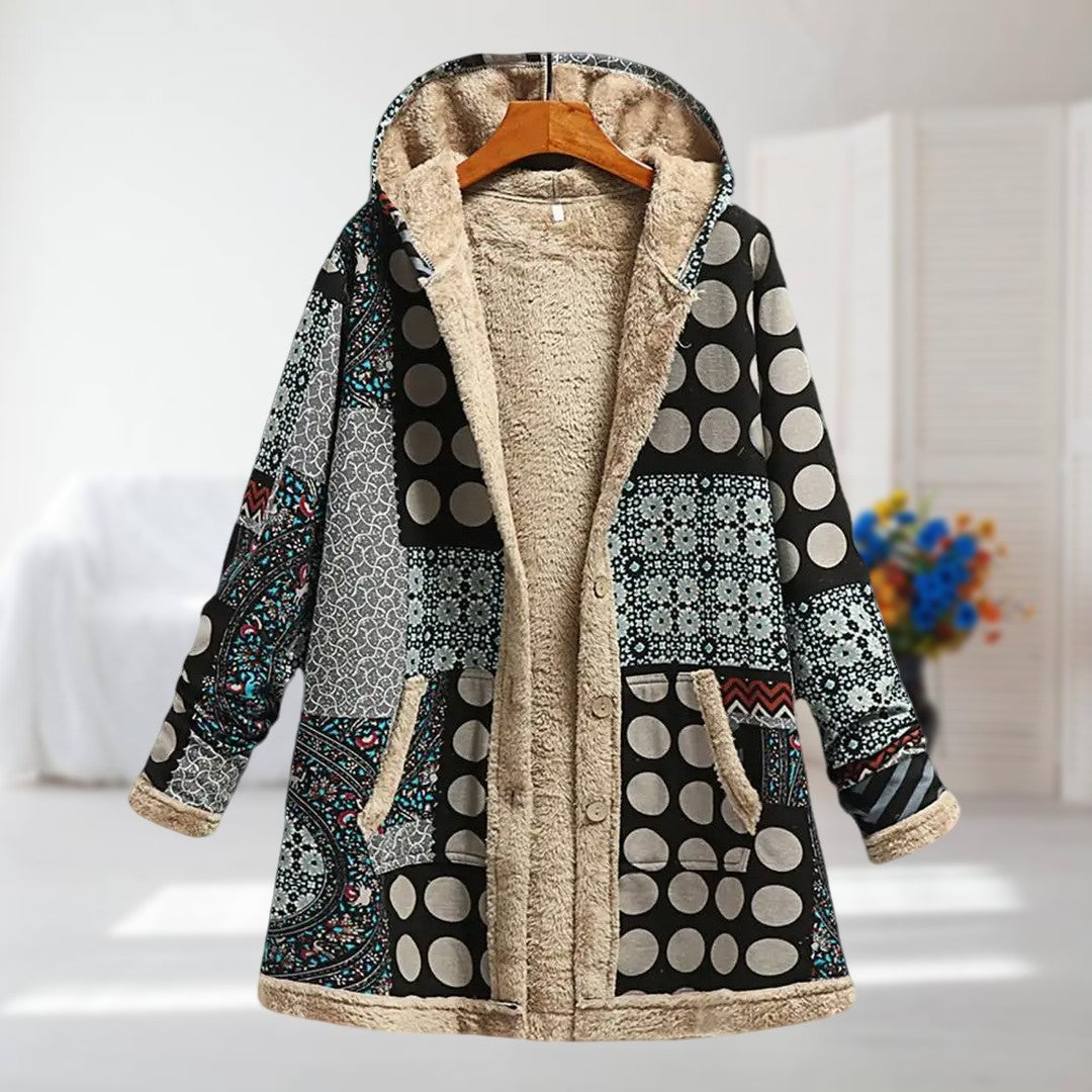 Elowen | Warm Parka Cardigan with Soft Lining