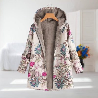 Elowen | Warm Parka Cardigan with Soft Lining