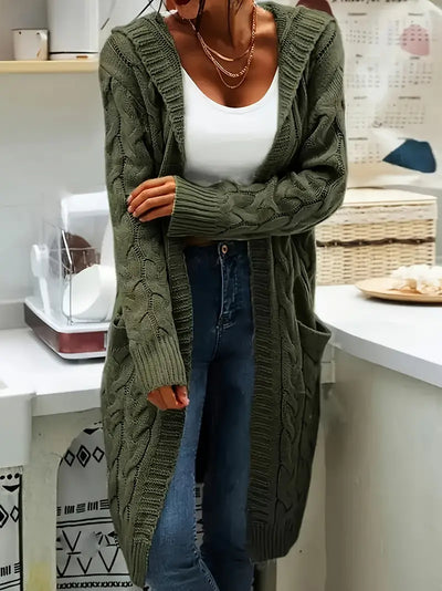 Isa | Stylish Cardigan with Patch Pockets