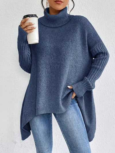 Elena | Warm Women’s Turtleneck Sweater with Comfort Fit