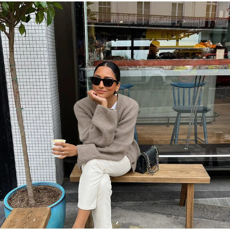 Elma | Classic Knitted Women's Cardigan