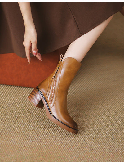 Lena | Classic Women’s Ankle Boots in Elegant Style
