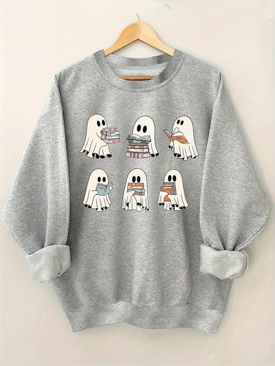 Arwen | Cozy Ghost Sweater for Halloween Vibes