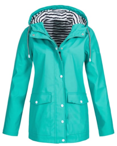 VIVIENNE | Elegant Long Sleeve Waterproof Hoodie