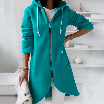 Talia | Super Comfy Practical Zip Sweatshirt Jacket