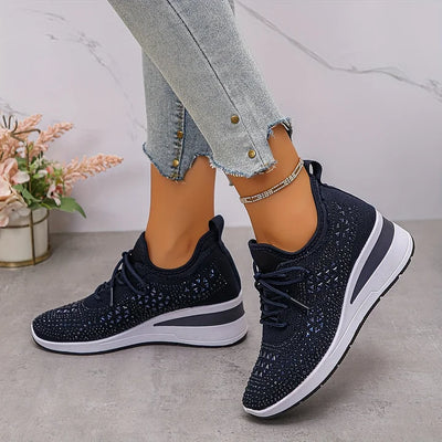 ISADORA | Orthopedic Sneakers with Rhinestone Details