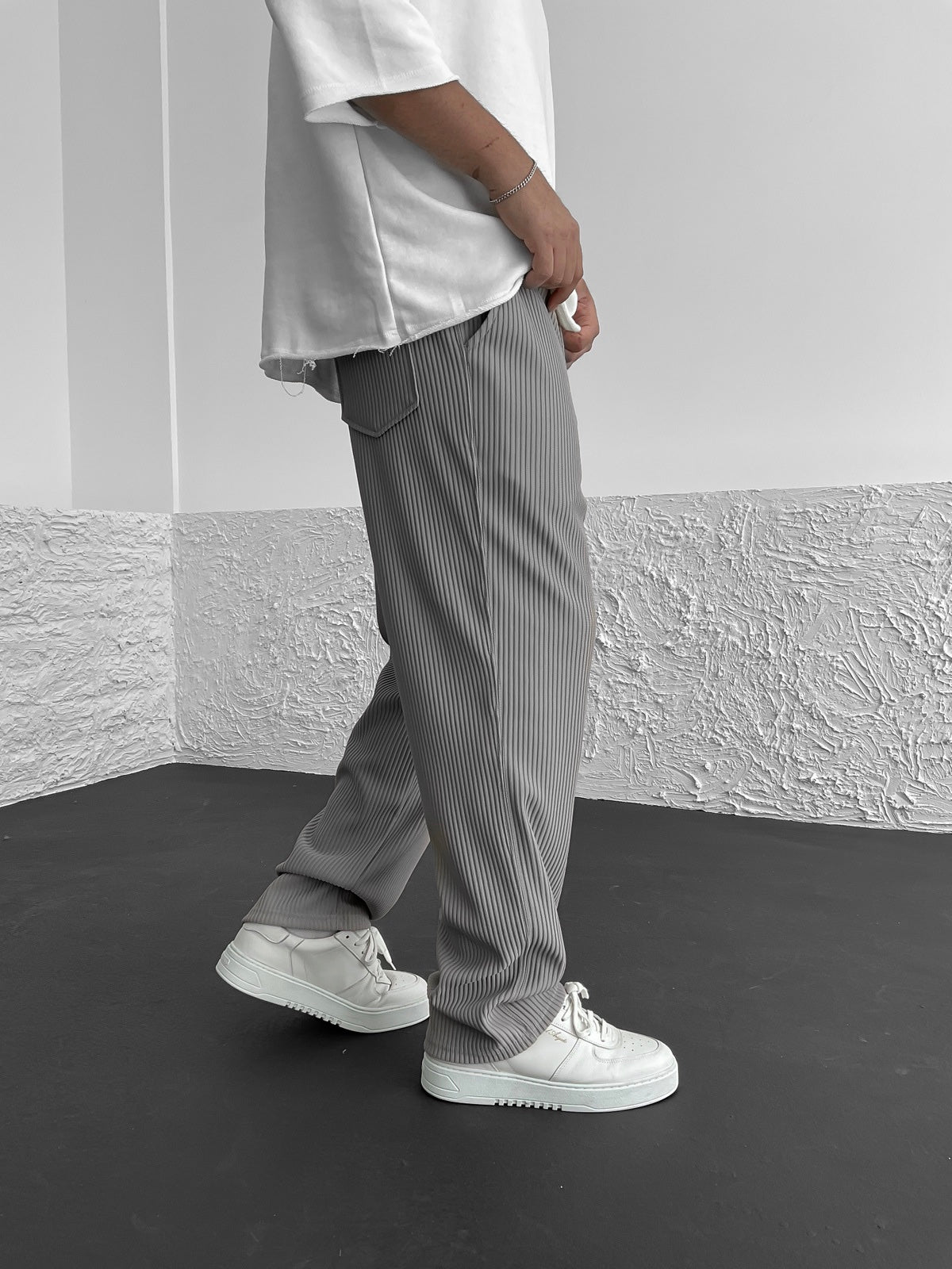 Christophe | Fashionable Wide-Leg Pants with Elastic Waistband