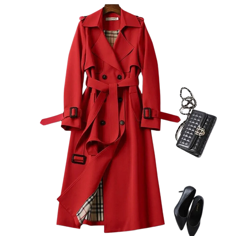 ISLA | Classic Belted Trench Coat for Women