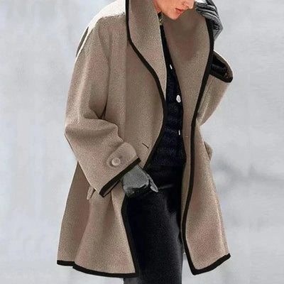 Lorena | Soft Trench Coat in Elegant Design