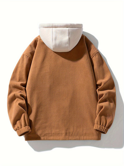 DAMIEN | Long Sleeve Jacket with Practical Front Pocket