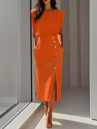 Selina | Stylish Women’s Casual Dress with V-Neckline