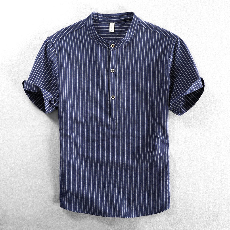 ZACK | Polo Linen Shirt for Warm Summer Days